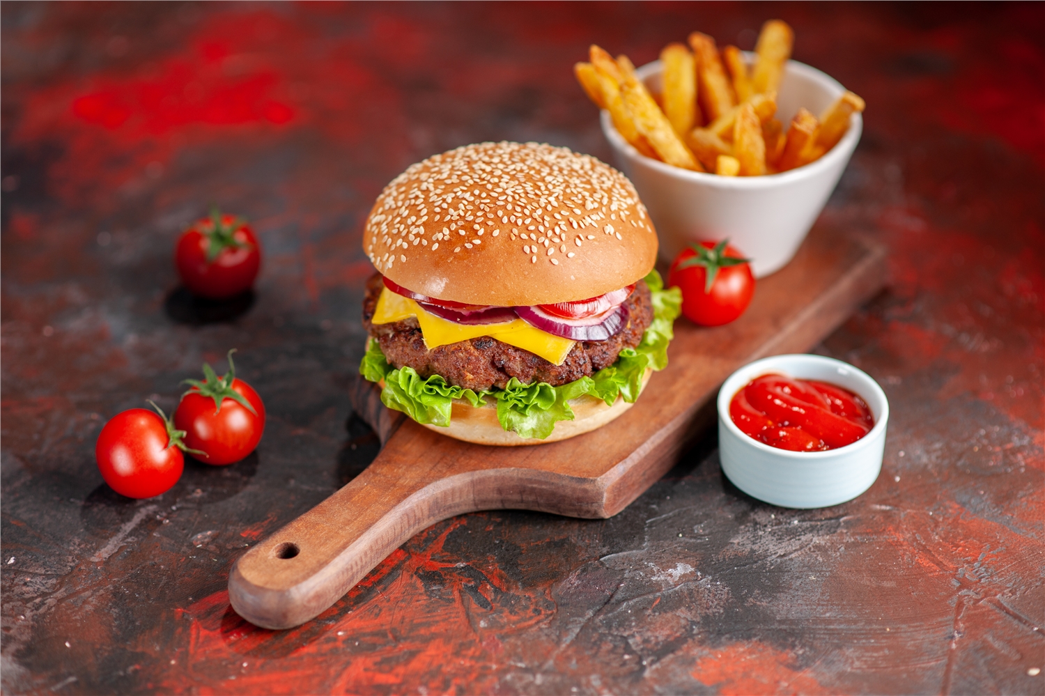 Ustalıkla Pişen Gerçek Burger